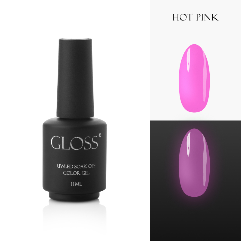 Lüminesan kalıcı oje Hot Pink Elf, 11 ml